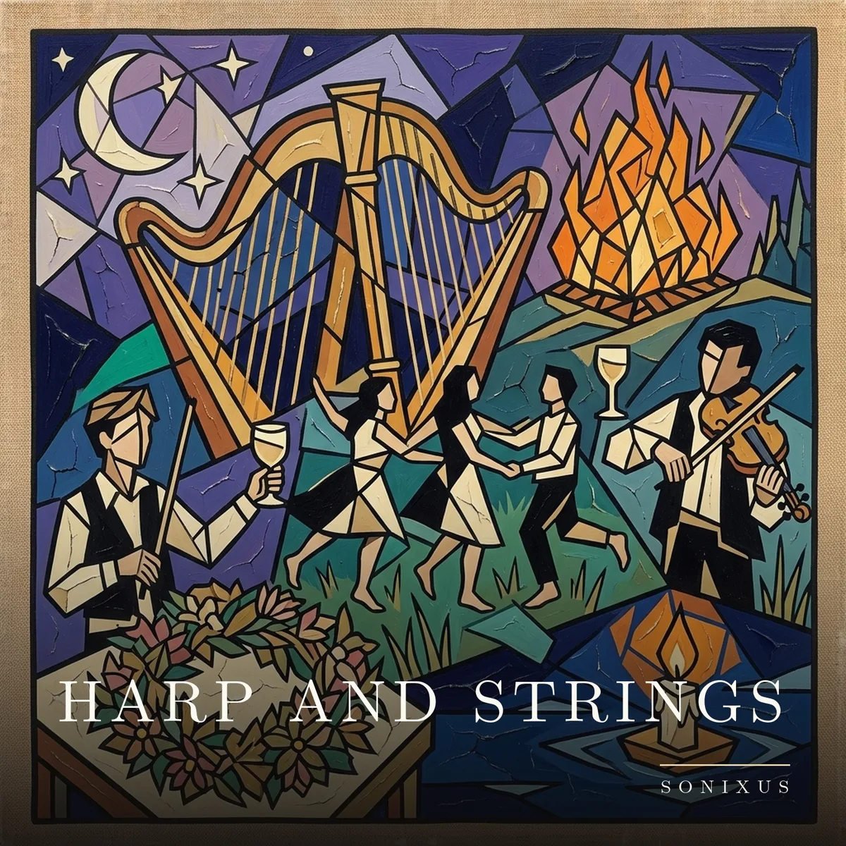 Harp and Strings