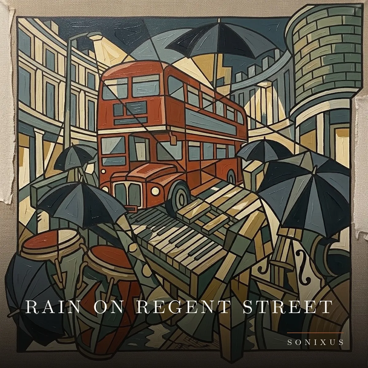 Rain on Regent Street